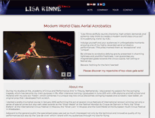 Tablet Screenshot of lisa-rinne.com